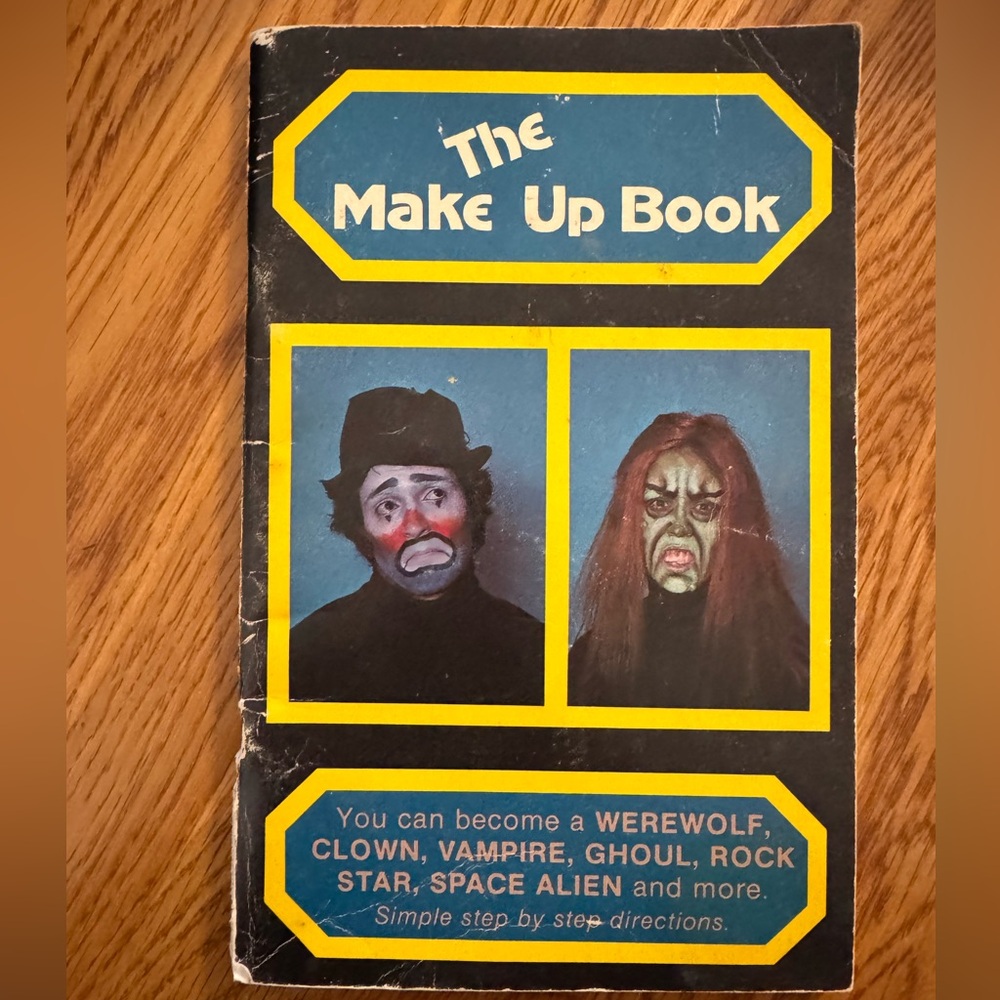 The Make Up Book - Transformative Makeup Guide 1978 T william smith vintage